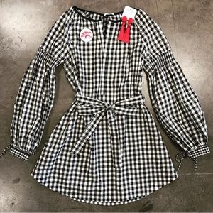 Cotton Bleu - Gingham Dress